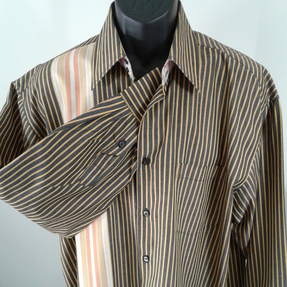 Men Casual dress button-down shirt by Trust USA